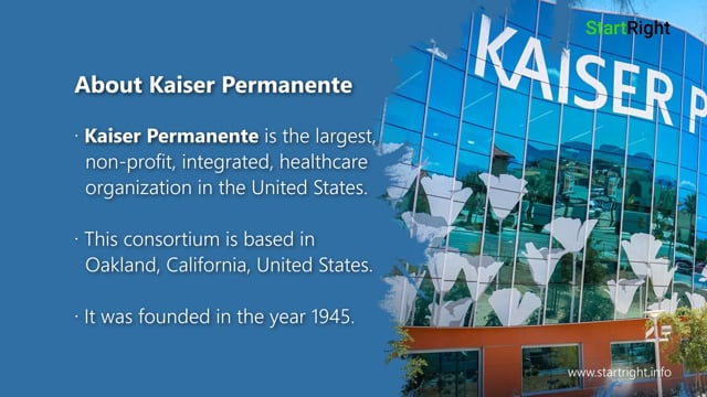 KAISER PERMANENTE- Plant-Based Healthcare Organization