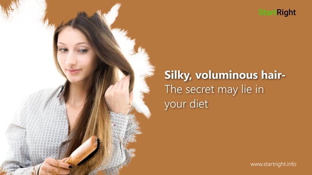 Secret to Silky & Voluminous Hair